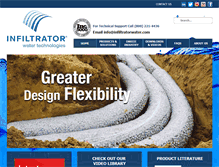 Tablet Screenshot of infiltratorsystems.com